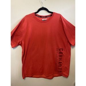 Carhartt Men’s Force Relaxed Fit Short-Sleeve T-Shirt 2XL RED